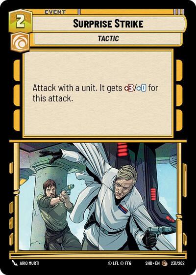 Surprise Strike (SHD 231/262) [Shadows of the Galaxy]