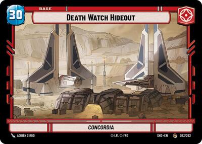 Death Watch Hideout Shield (SHD 023 // T02) [Shadows of the Galaxy]