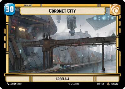 Coronet City Shield (SHD 025 // T02) [Shadows of the Galaxy]