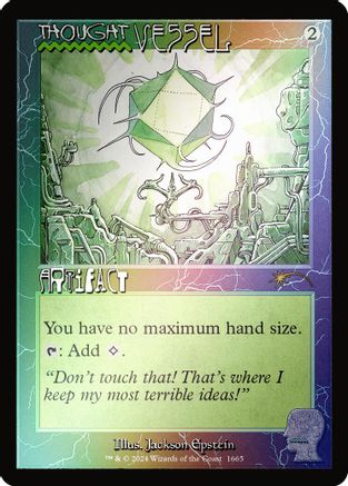 Thought Vessel (1665) (Rainbow Foil) [Secret Lair Drop Series]
