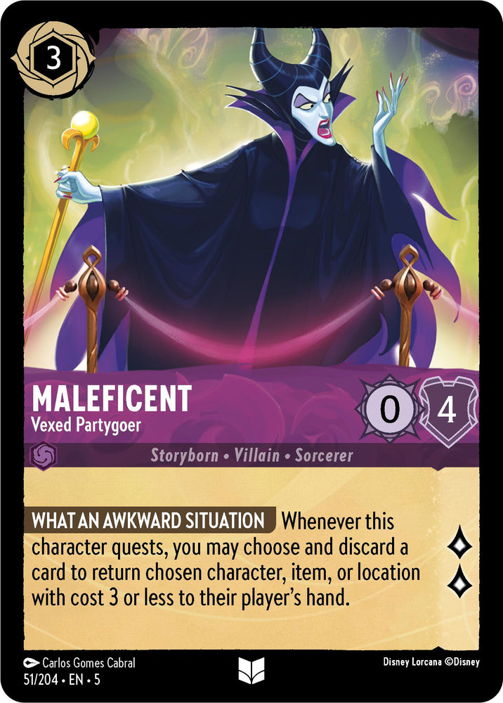 Maleficent - Vexed Partygoer (51/204) [Shimmering Skies]