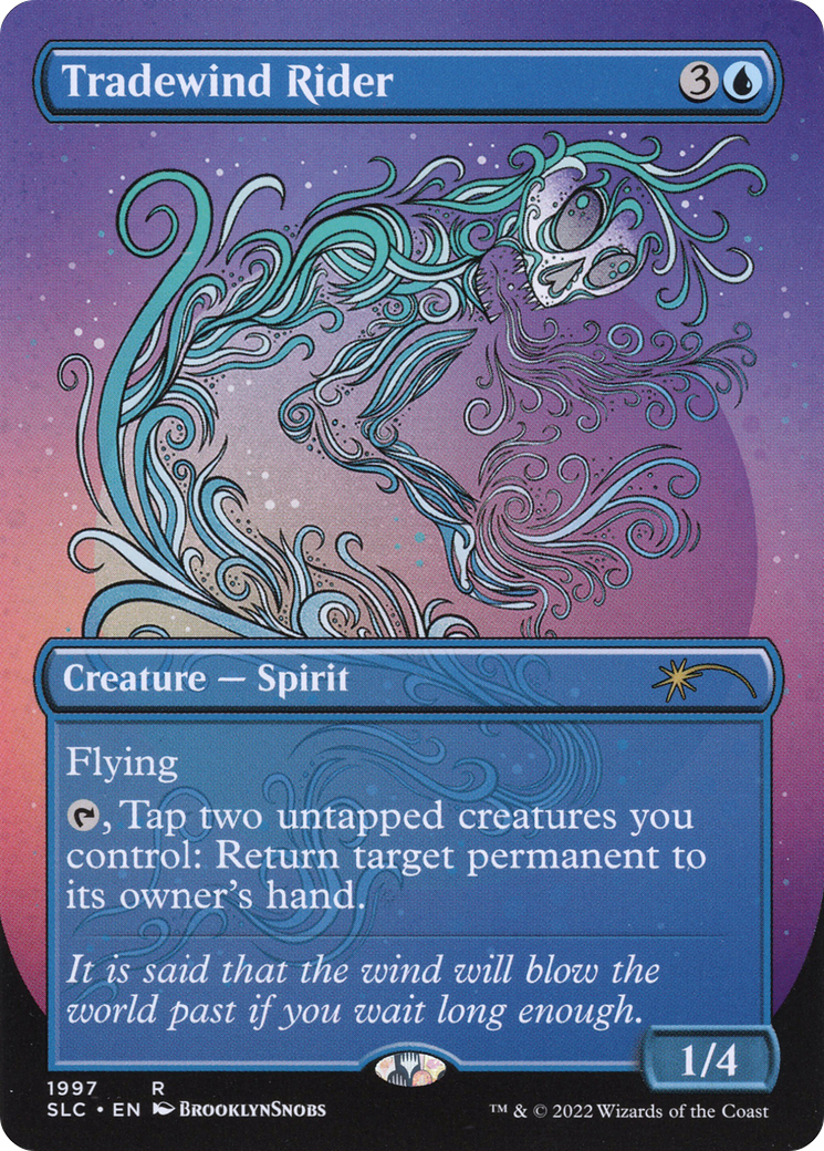 Tradewind Rider (Borderless) [Secret Lair Countdown Kit]