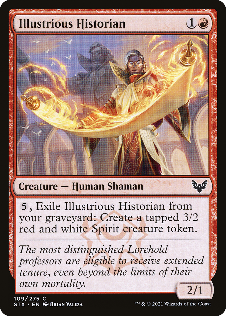 Illustrious Historian [Strixhaven: School of Mages]