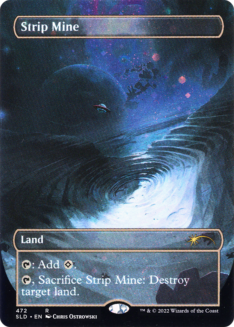 Strip Mine (Galaxy Foil) [Secret Lair Drop Series]