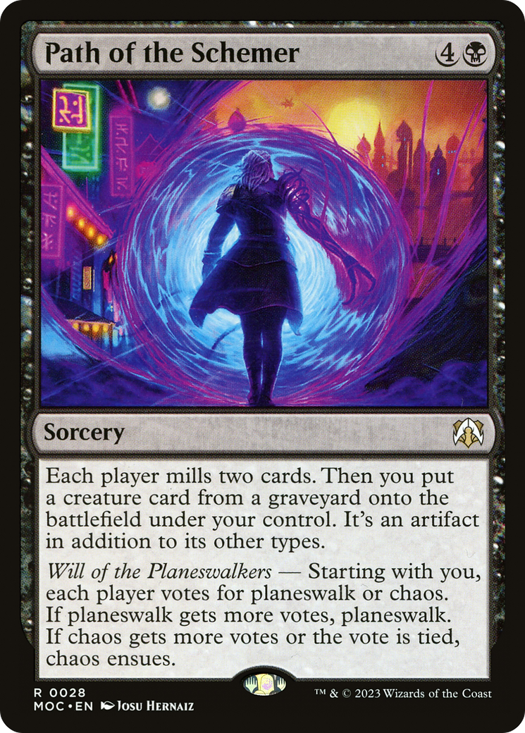Path of the Schemer [March of the Machine Commander]