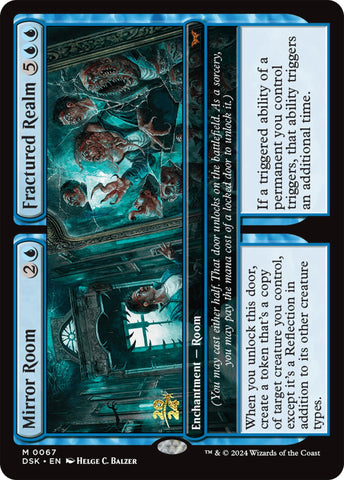 Mirror Room // Fractured Realm [Duskmourn: House of Horror Prerelease Promos]