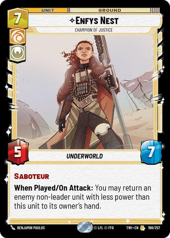 Enfys Nest - Champion of Justice (198/257) [Twilight of the Republic]