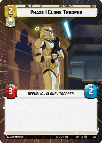 Phase I Clone Trooper (Hyperspace) (502) [Twilight of the Republic]