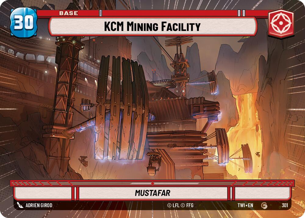 KCM Mining Facility // Battle Droid (Hyperspace) (301 // T03) [Twilight of the Republic]