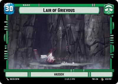 Lair of Grievous Battle Droid (TWI 023/257 // T01/T02) [Twilight of the Republic]