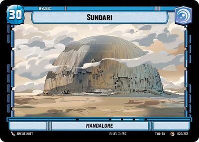 Sundari Clone Trooper (TWI 020/257 // T02/T02) [Twilight of the Republic]