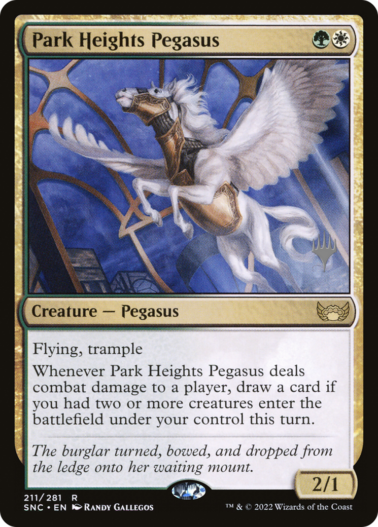 Park Heights Pegasus (Promo Pack) [Streets of New Capenna Promos]