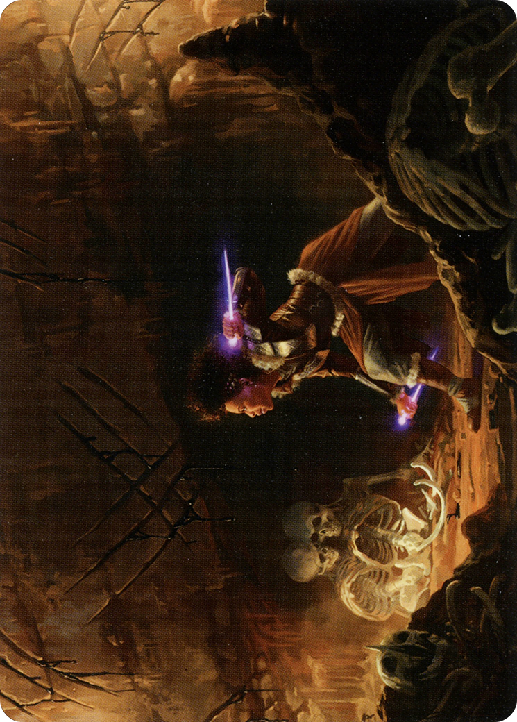 Dogged Pursuit Art Card [Kaldheim Art Series]