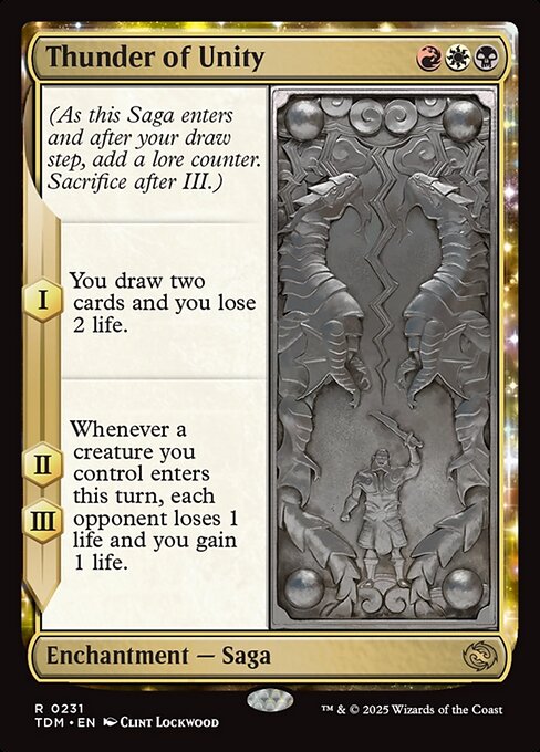 Thunder of Unity (TDM 231) [Tarkir: Dragonstorm]