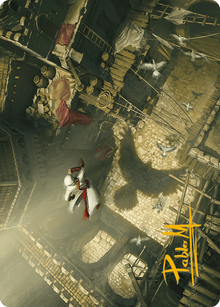 Rooftop Bypass Art Card (Gold-Stamped Signature) [Assassin's Creed Art Series]