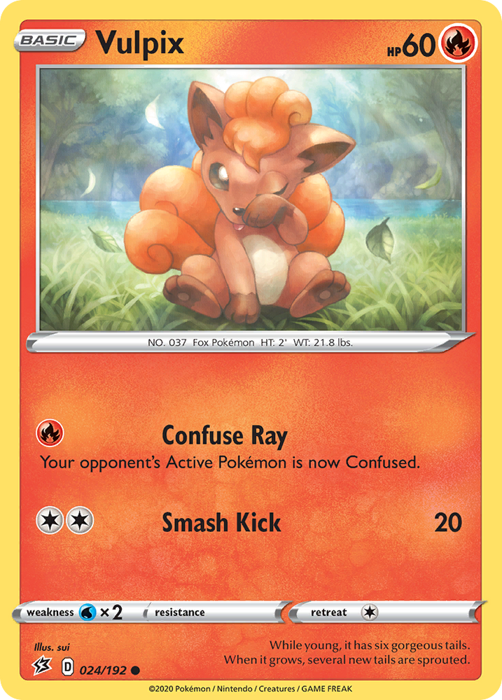 Vulpix (024/192) [Sword & Shield: Rebel Clash]