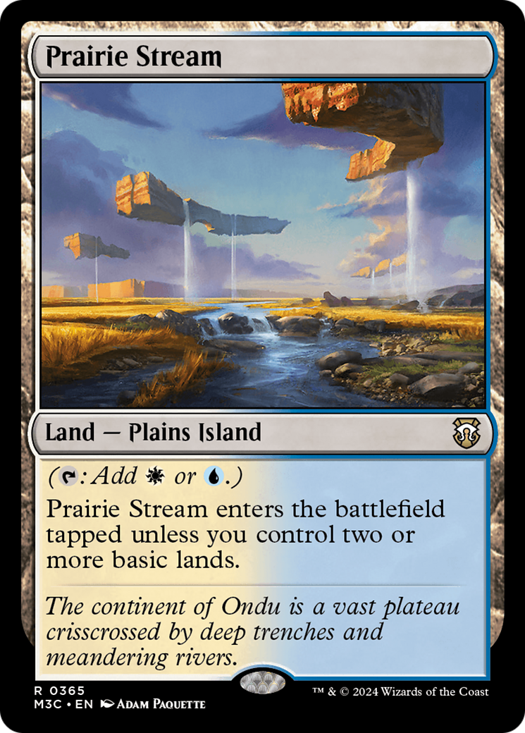 Prairie Stream [Modern Horizons 3 Commander]