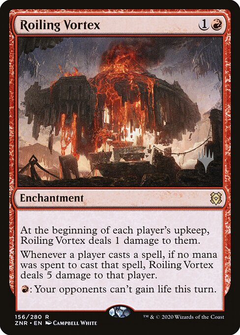 Roiling Vortex (PZNR 156p) [Zendikar Rising Promos]