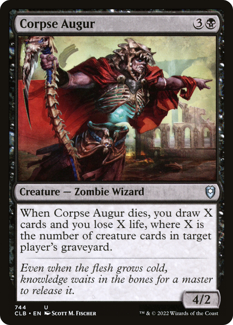 Corpse Augur [Commander Legends: Battle for Baldur's Gate]