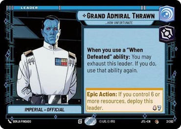 Grand Admiral Thrawn - ...How Unfortunate (2/262) [Jump to Lightspeed]