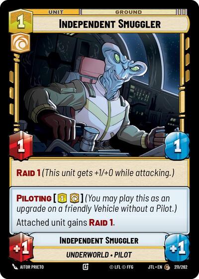 Independent Smuggler (JTL 211/262) [Jump to Lightspeed]