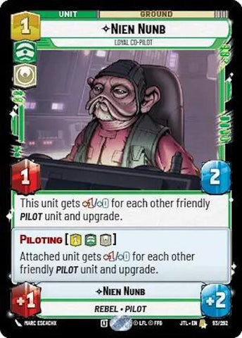 Nien Nunb - Loyal Co-Pilot (093/257) [Jump to Lightspeed]