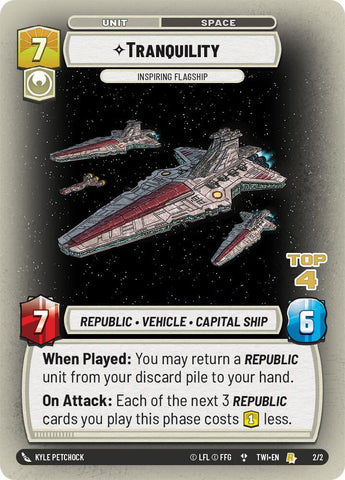 Tranquility - Inspiring Flagship (Top 4) (2/2) [Store Showdown Promos]