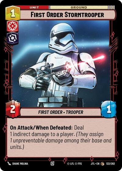 First Order Stormtrooper (JTL 132/262) [Jump to Lightspeed]