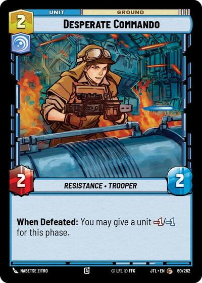Desperate Commando (JTL 060/262) [Jump to Lightspeed]