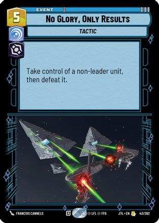 No Glory, Only Results (043/262) (043/257) [Jump to Lightspeed]