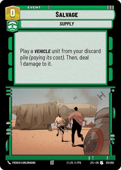 Salvage (JTL 121/262) [Jump to Lightspeed]
