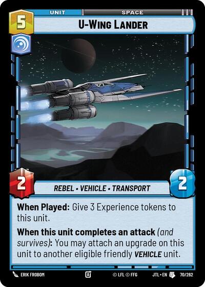 U Wing Lander (JTL 070/262) [Jump to Lightspeed]