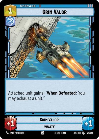 Grim Valor (JTL 073/262) [Jump to Lightspeed]
