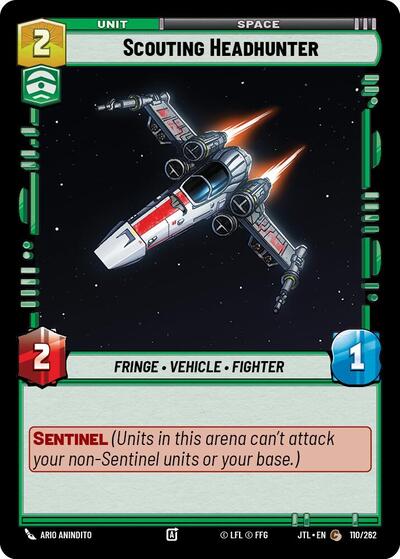 Scouting Headhunter (JTL 110/262) [Jump to Lightspeed]