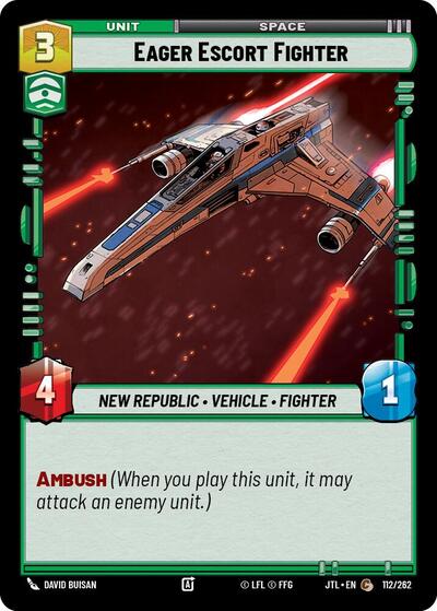 Eager Escort Fighter (JTL 112/262) [Jump to Lightspeed]