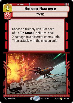 Hotshot Maneuver (174/262) (174/262) [Jump to Lightspeed]