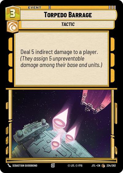 Torpedo Barrage (JTL 234/262) [Jump to Lightspeed]
