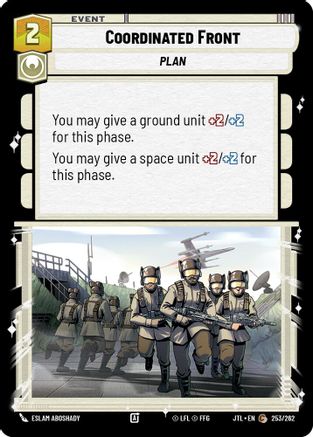 Coordinated Front (253/262) (253/262) [Jump to Lightspeed]