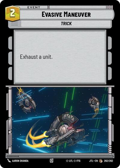 Evasive Maneuver (JTL 262/262) [Jump to Lightspeed]