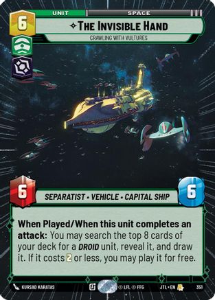 The Invisible Hand - Crawling With Vultures (351) (Hyperspace) (351) [Jump to Lightspeed]