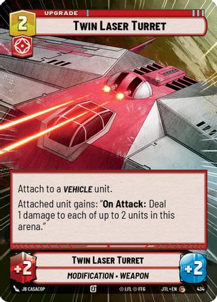 Twin Laser Turret (434) (Hyperspace) (434) [Jump to Lightspeed]