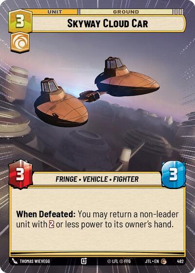 Skyway Cloud Car Hyperspace (JTL 482) [Jump to Lightspeed]