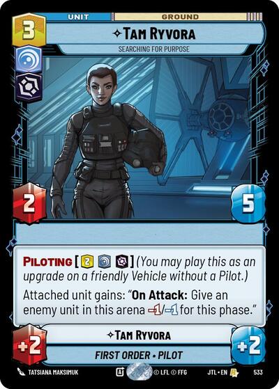Tam Ryvora Searching For Purpose Foil (JTL 533) [Jump to Lightspeed]