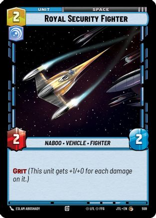 Royal Security Fighter (559) (559) [Jump to Lightspeed]