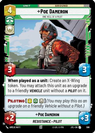 Poe Dameron - One Hell of a Pilot (598) (598) [Jump to Lightspeed]