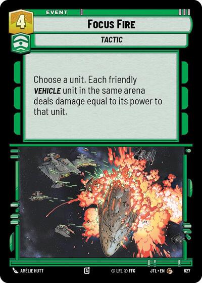 Focus Fire Foil (JTL 627) [Jump to Lightspeed]