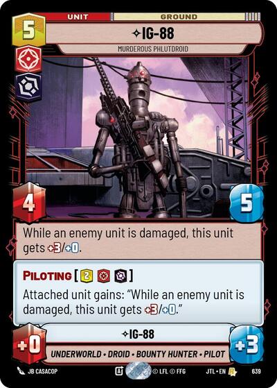 IG 88 Murderous Phlutdroid Foil (JTL 639) [Jump to Lightspeed]