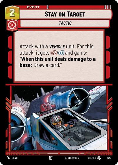 Stay on Target Foil (JTL 675) [Jump to Lightspeed]