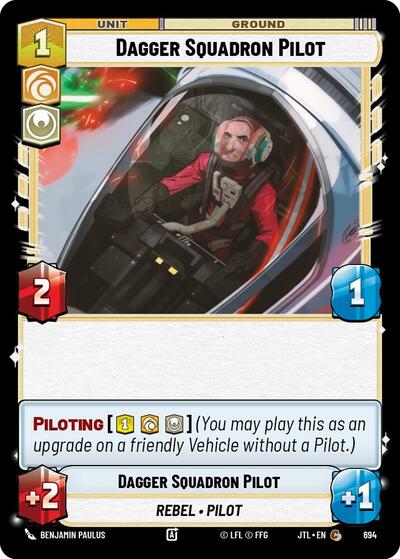 Dagger Squadron Pilot Foil (JTL 694) [Jump to Lightspeed]