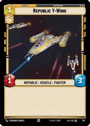 Republic Y-Wing (710) (710) [Jump to Lightspeed]